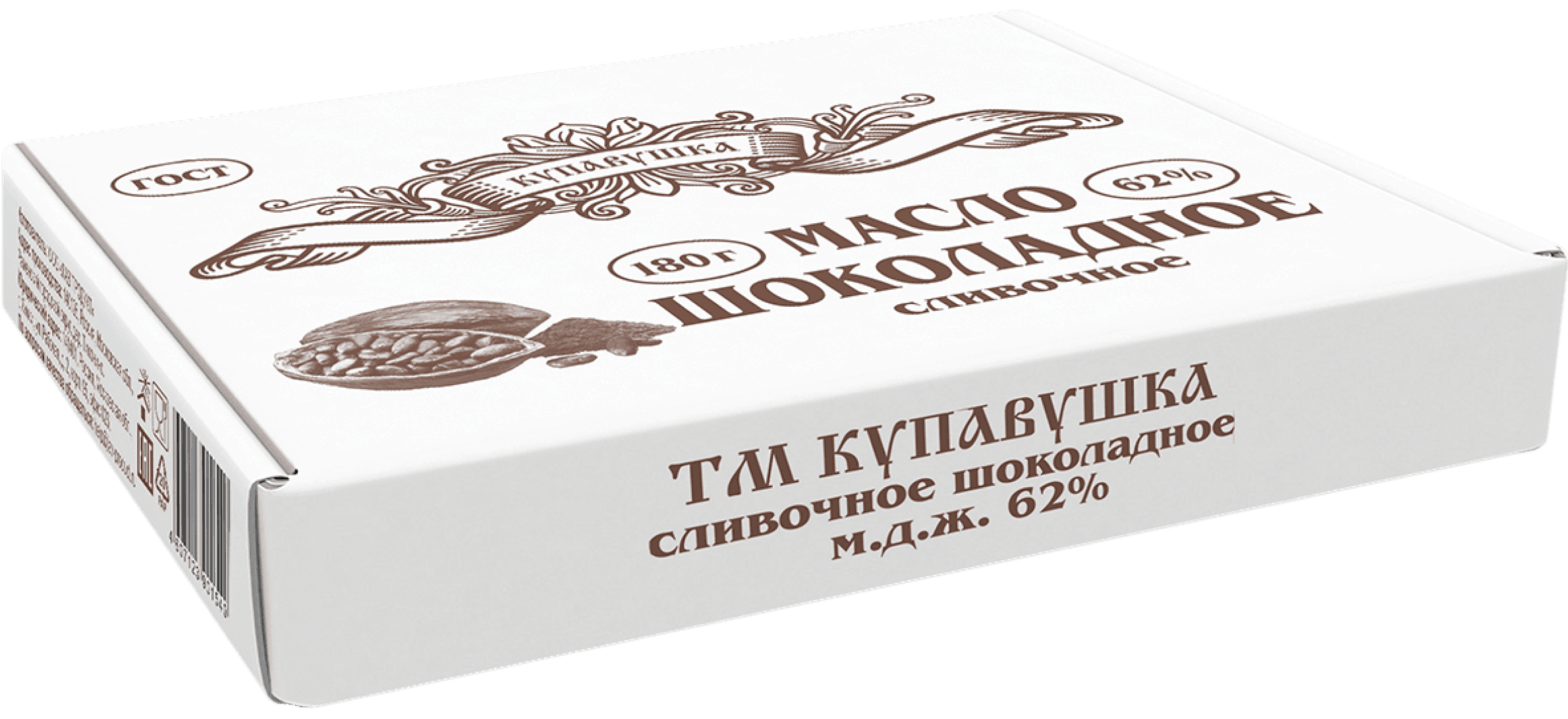 Купавушка - Шоколадное, 62,0% - 180 г