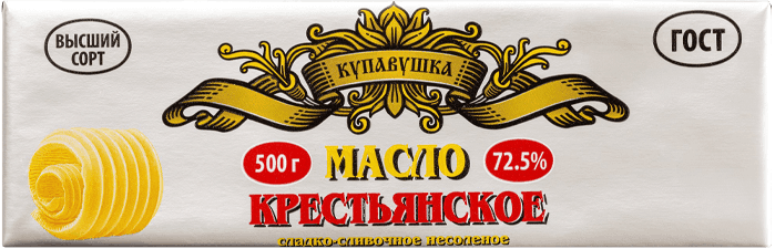 Купавушка - Крестьянское, 72,5% - 500 г