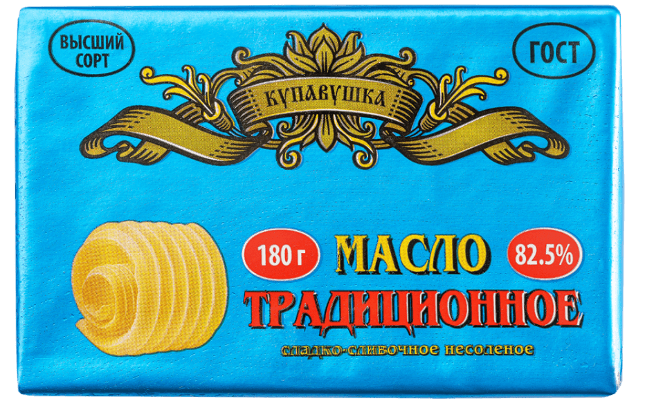 Купавушка - Традиционное, 82,5% - 180 г
