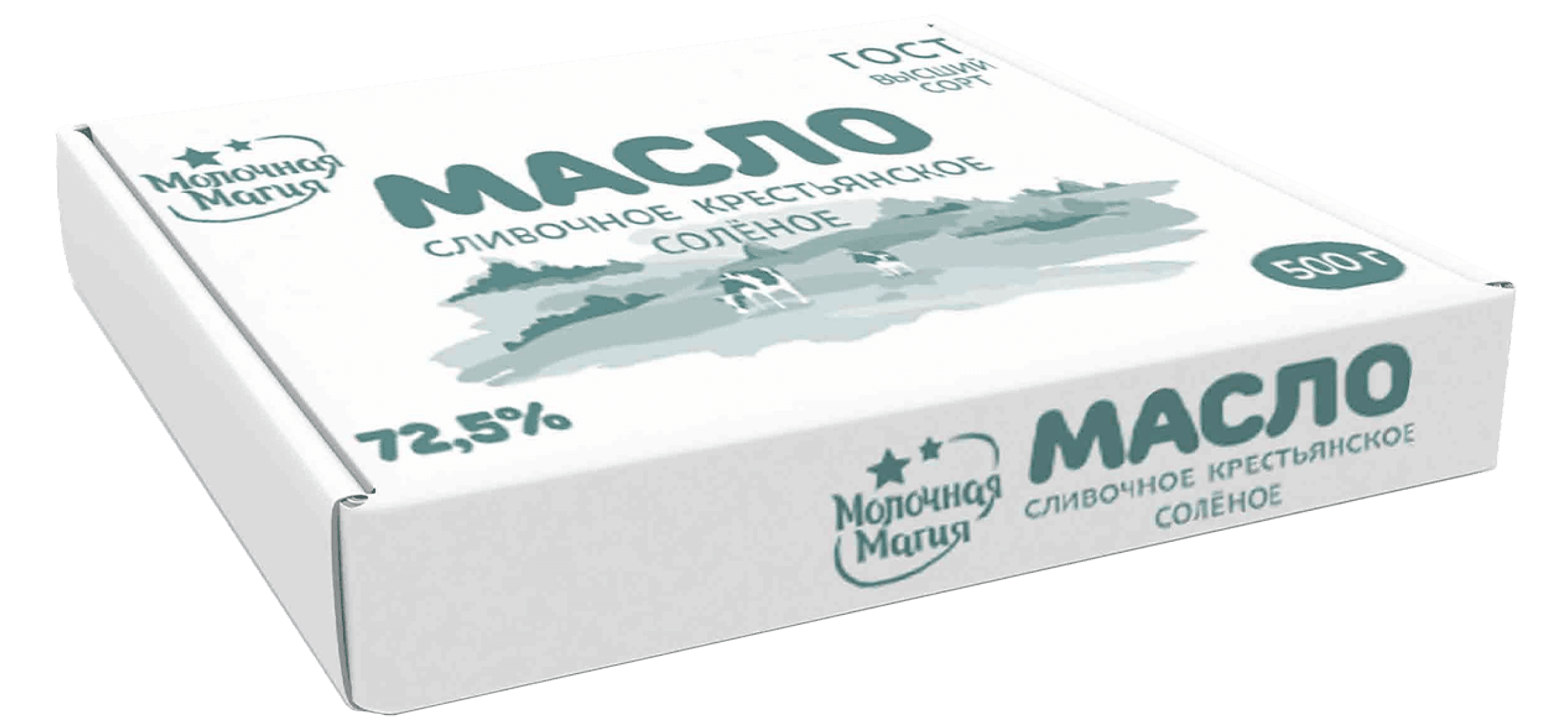 Молочная магия - Крестьянское соленое, 72,5% - 500 г