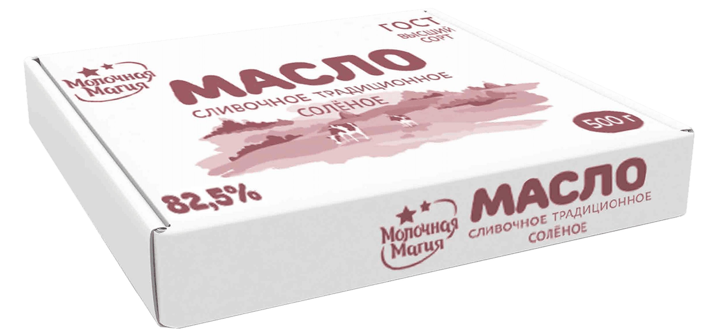 Молочная магия - Традиционное соленое, 82,5% - 500 г