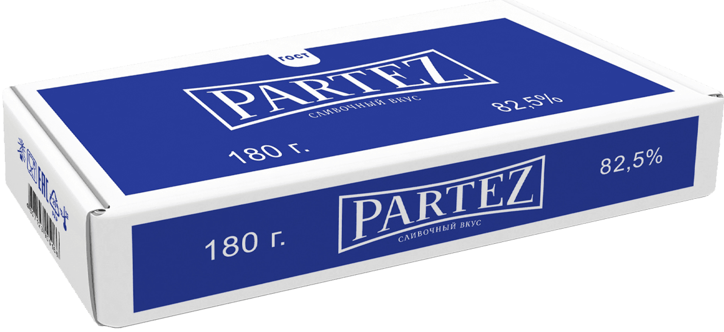 Partez - Спред растительно-сливочный, 82,5% - 180 г