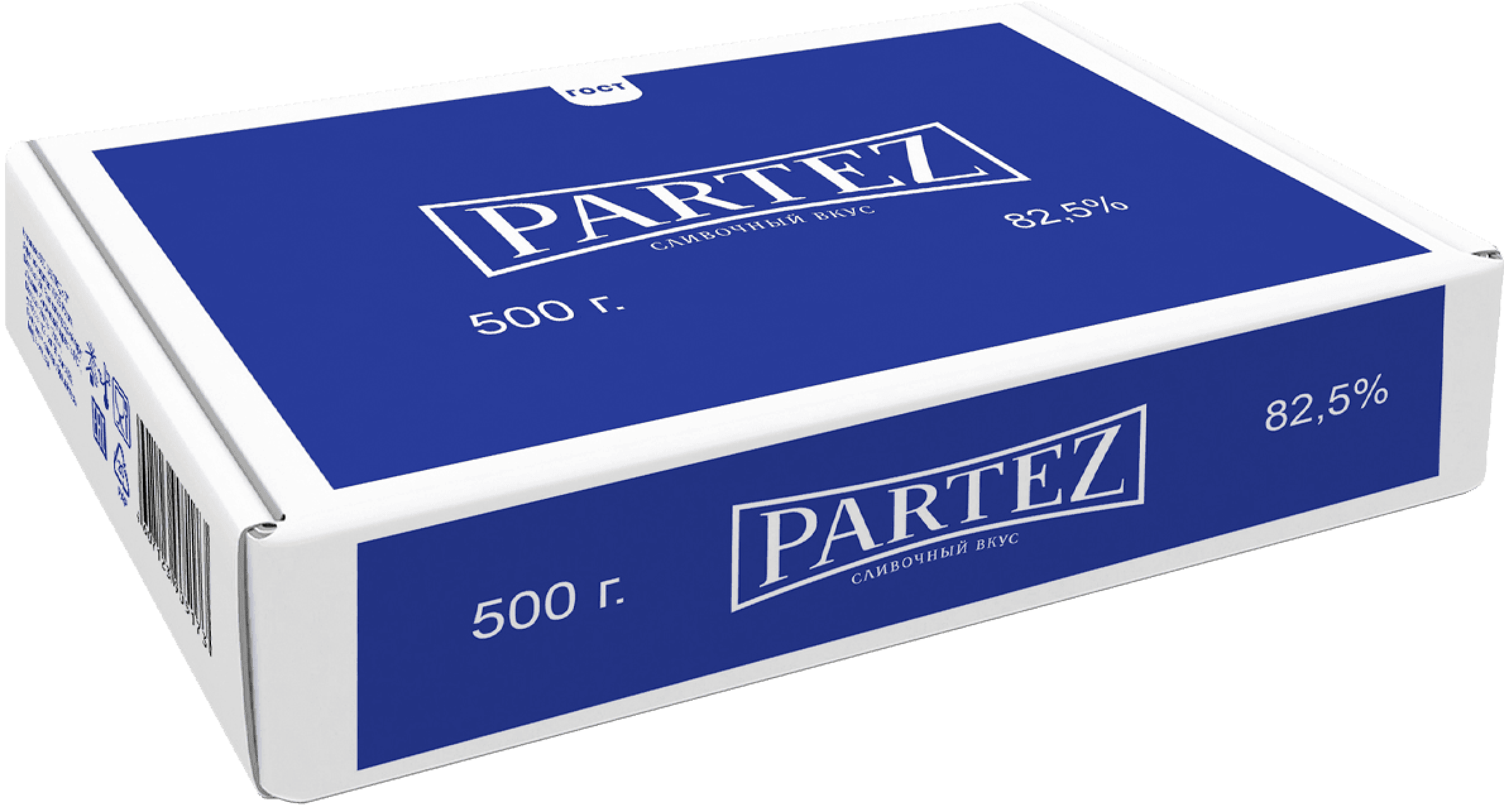 Partez - Спред растительно-сливочный, 82,5% - 500 г