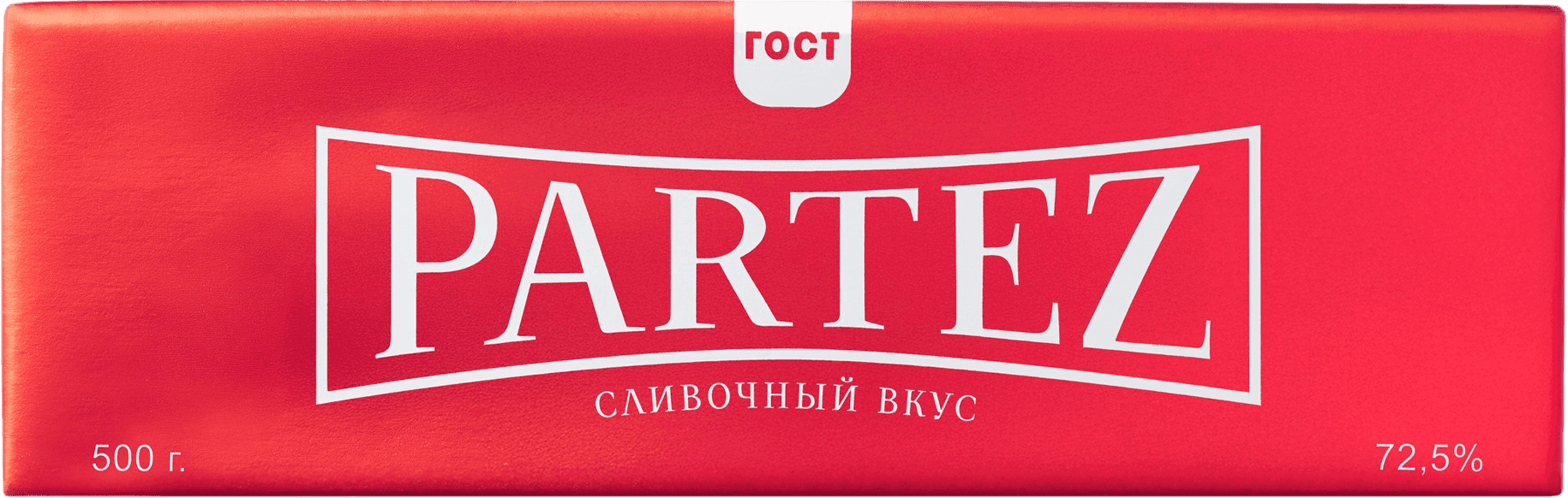 Partez - Спред растительно-сливочный, 72,5% - 500 г