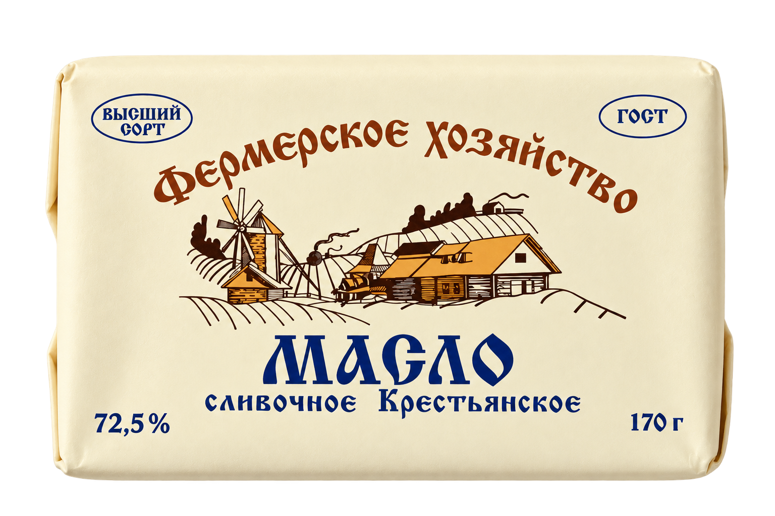 Фермерское Хозяйство - Крестьянское, 72,5% - 170 г 